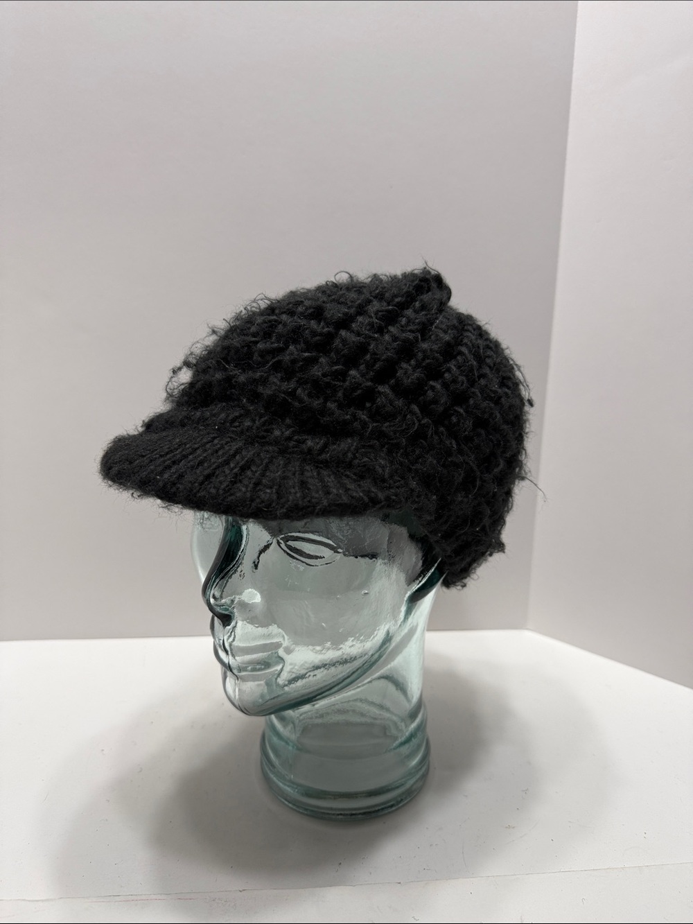 Old Navy Black Chunky Knit Beanie